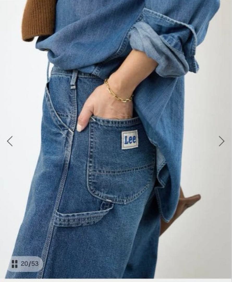 ドゥーズィエムクラス 追加 Lee painter デニム新品