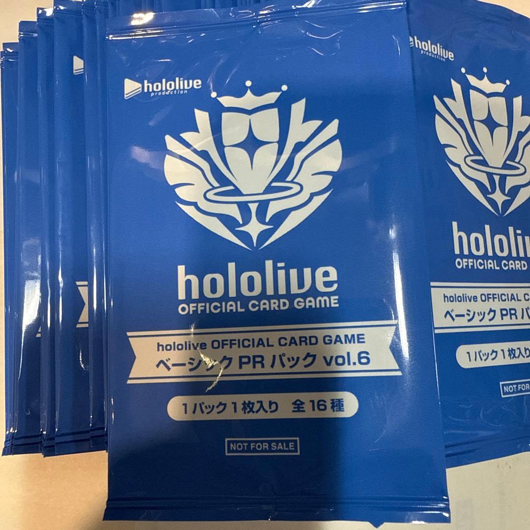 ホロライブ hololive ベーシック PR プロモ vol.6 40パック