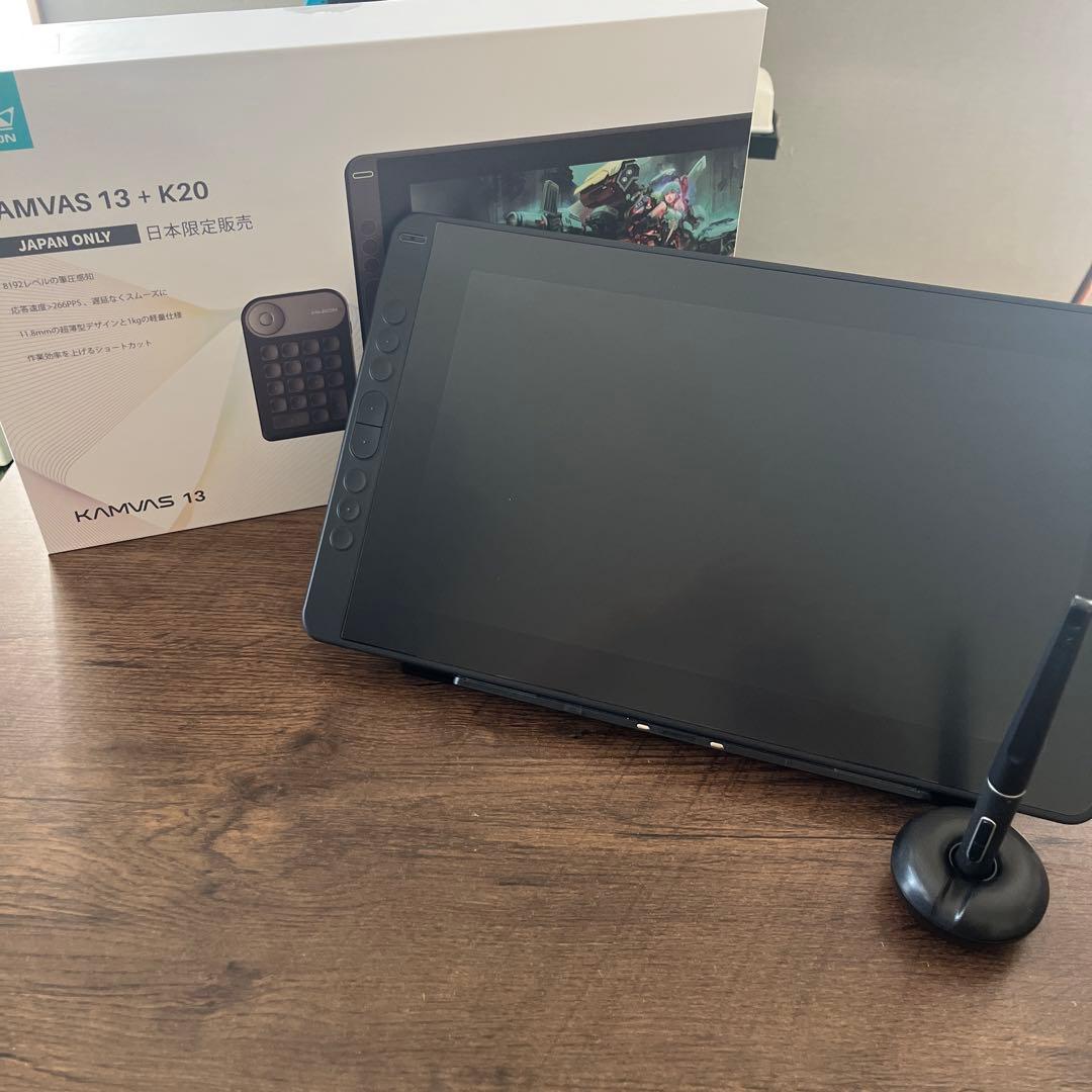 【液タブ】HUION KAMVAS 13＋K20