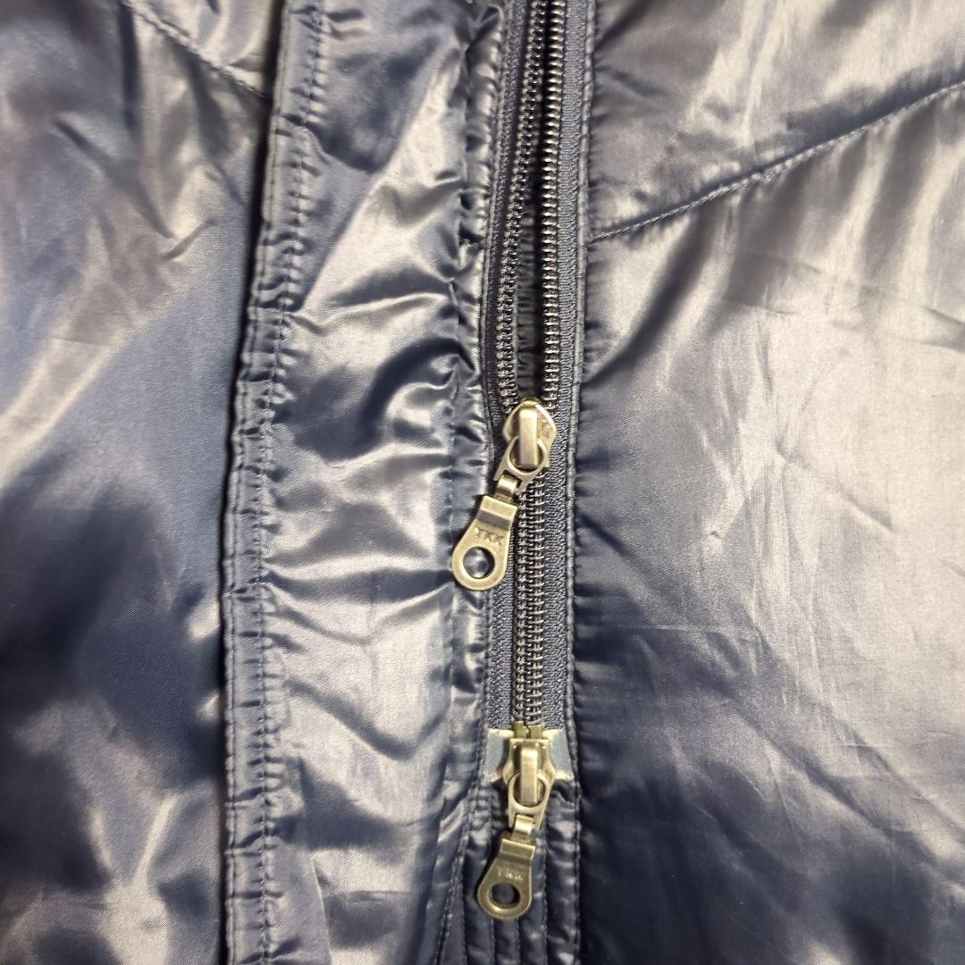 INDIVI ダウンコート　フード　 ブルーフォックス 大きいサイズ XL 42