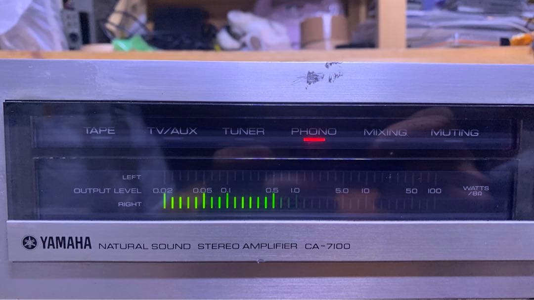 YAMAHA プリメインアンプ ヤマハNSシリーズ CA-7100 動作品