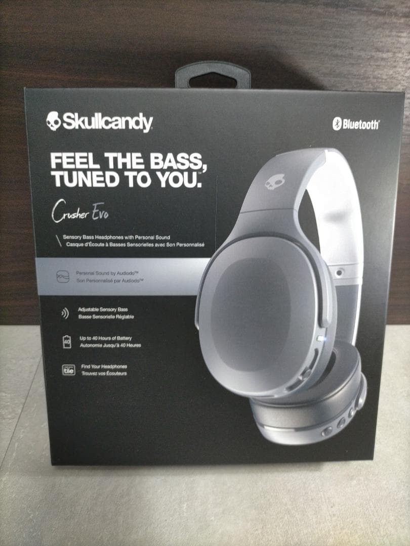 Skullcandy Crusher Evo ワイヤレスヘッドフォン