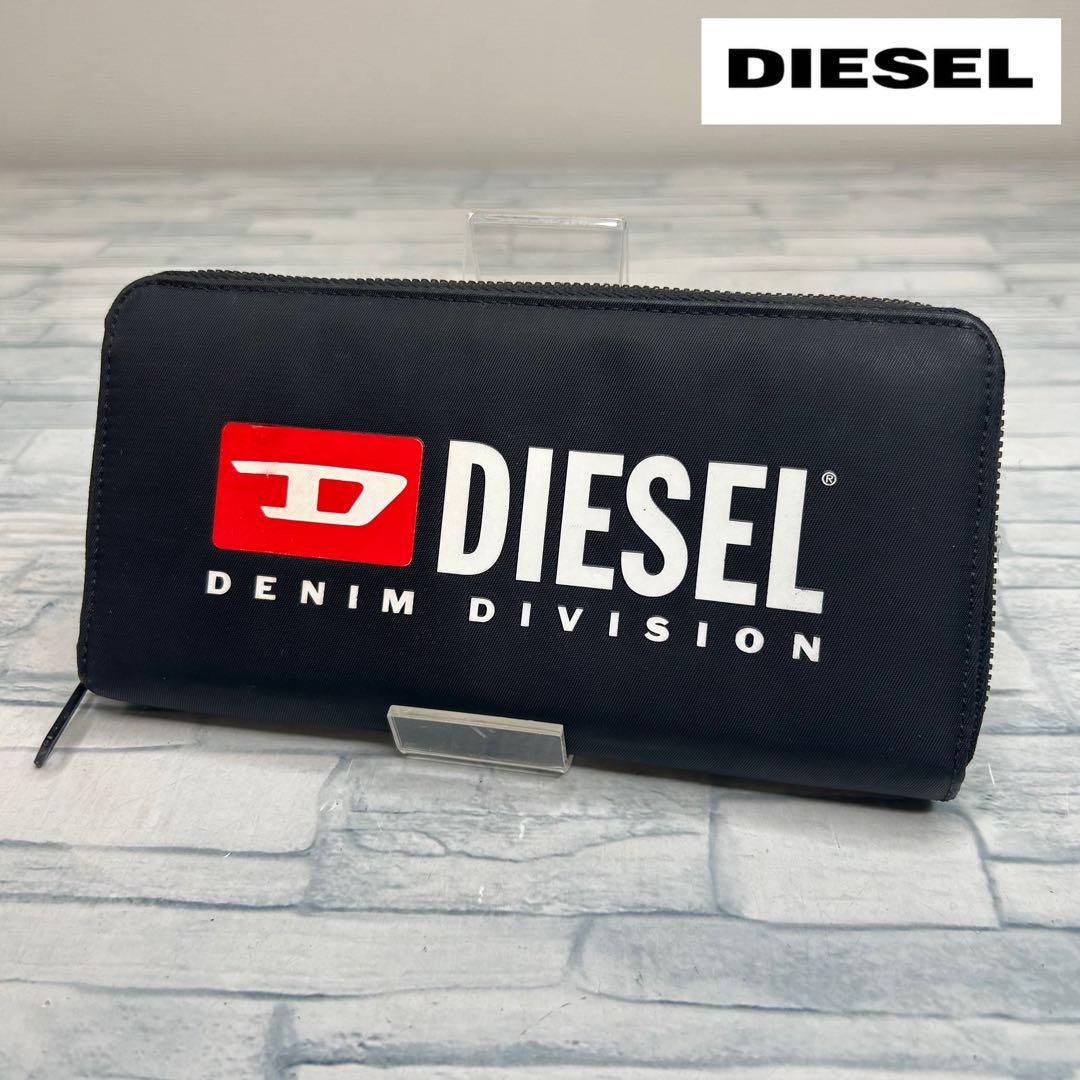 40 美品　DIESEL ディーゼル　ラウンドファスナー　長財布