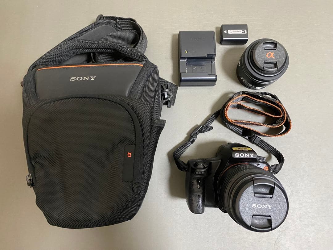 SONY SLT-A37 α37 カメラ レンズ2本セット