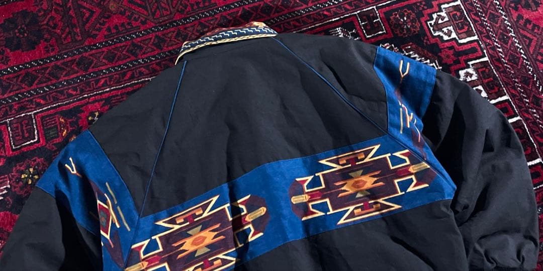 Y*i様 BEE-WILD USA製 80s ネイティブ柄 サンタフェジャケット