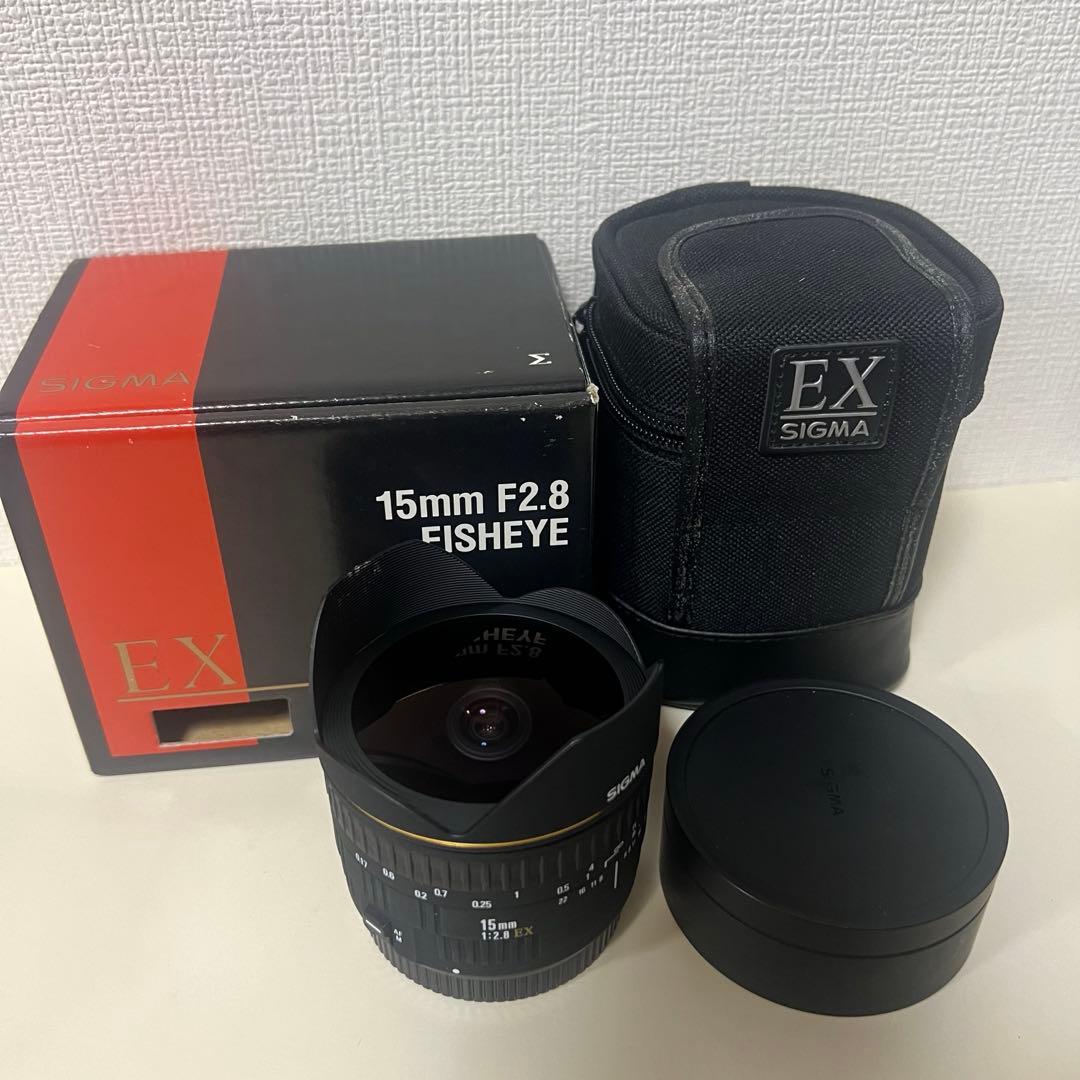 SIGMA 15mm F2.8 EX Fisheye CANON AF EF魚眼