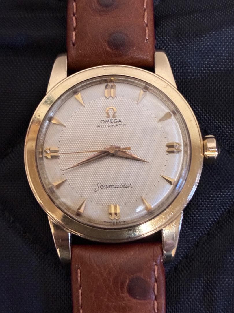 hy2772! オメガ シーマスター 14K G/F OH済み！