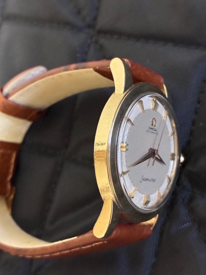 hy2772! オメガ シーマスター 14K G/F OH済み！