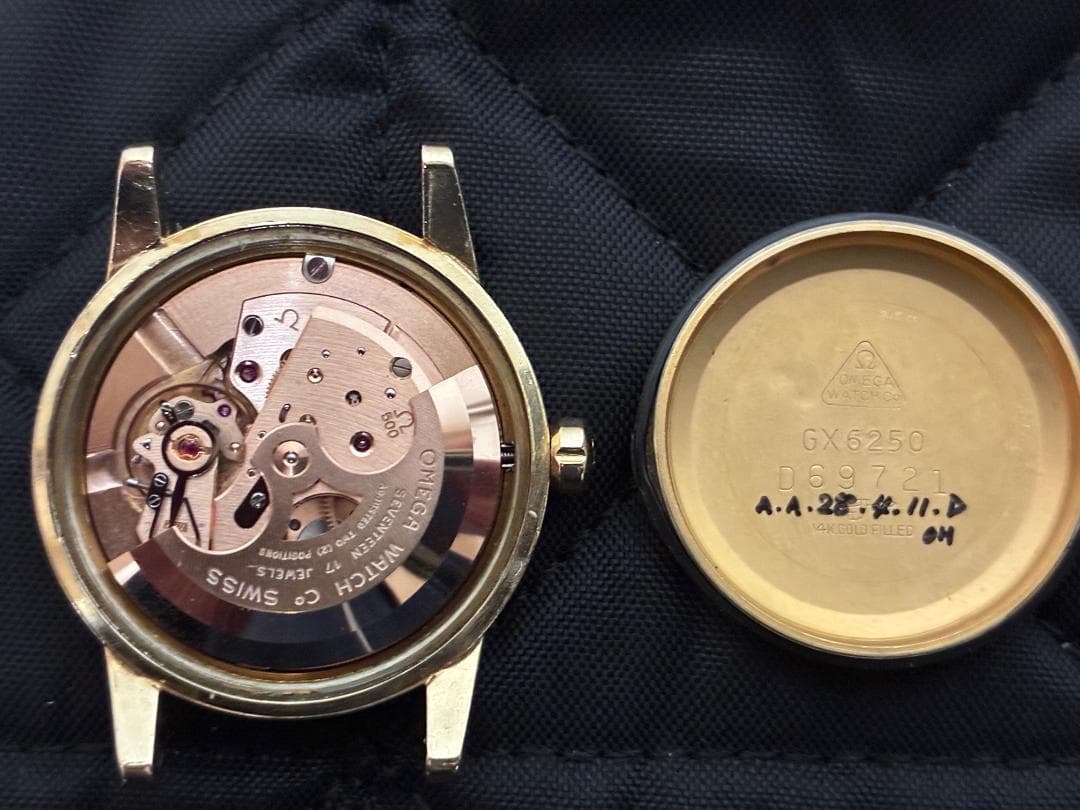 hy2772! オメガ シーマスター 14K G/F OH済み！