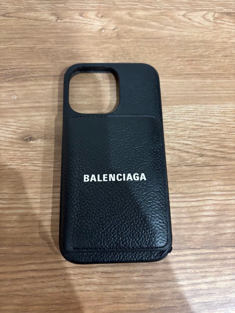 BALENCIAGA iPhone13 pro スマホケース カードケース一体型