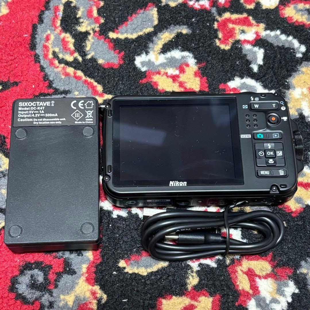 Nikon COOLPIX AW100 防水デジタルカメラ オールドデジカメ