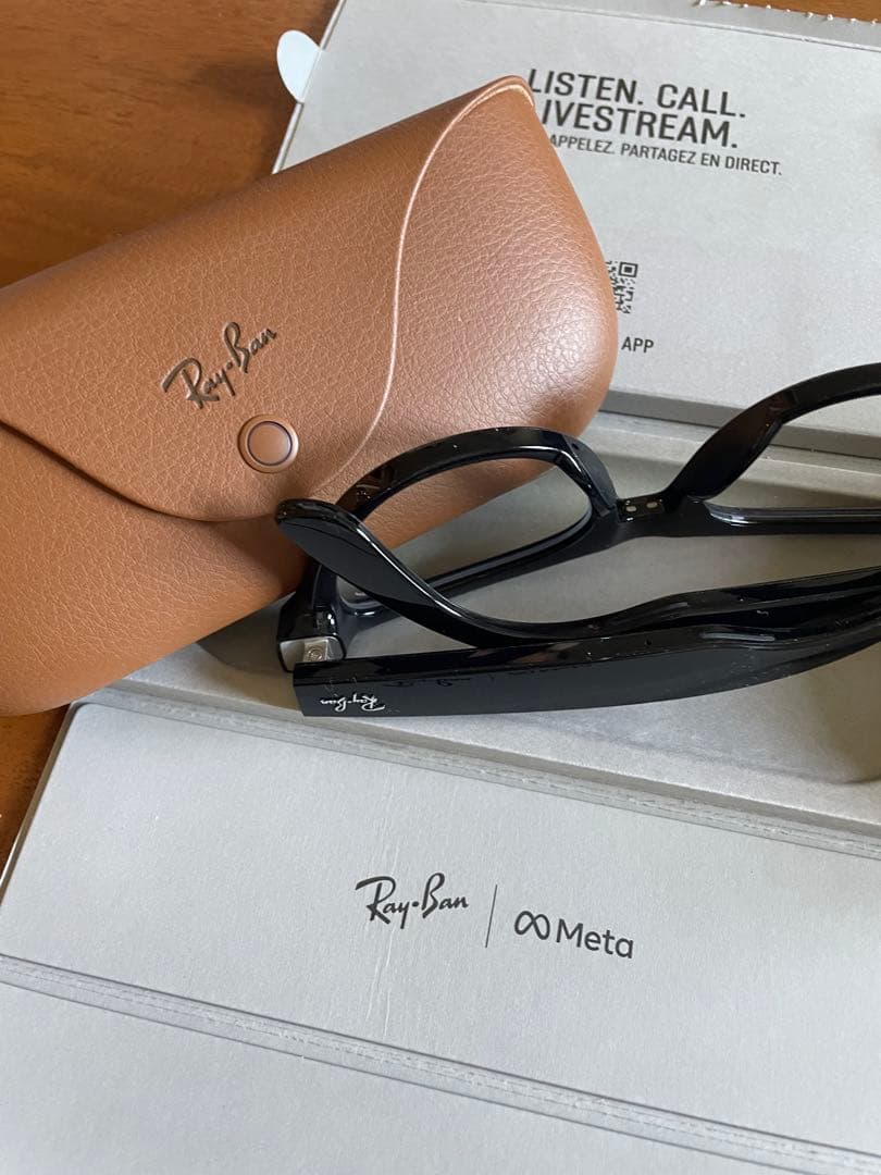 【新品 未使用】Ray-BanSKYLER サングラス メタ調光 音声録画機能