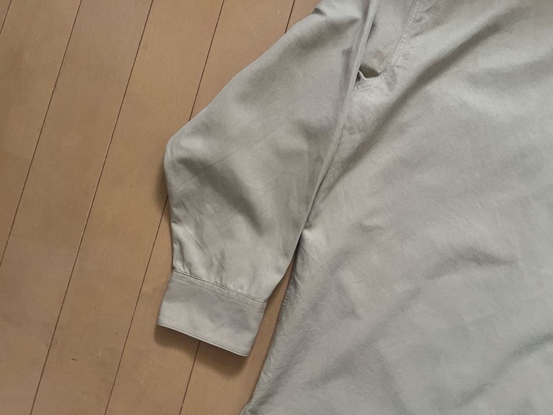 革靴磨き　John Smedley ワークシャツ 2 M ベージュ