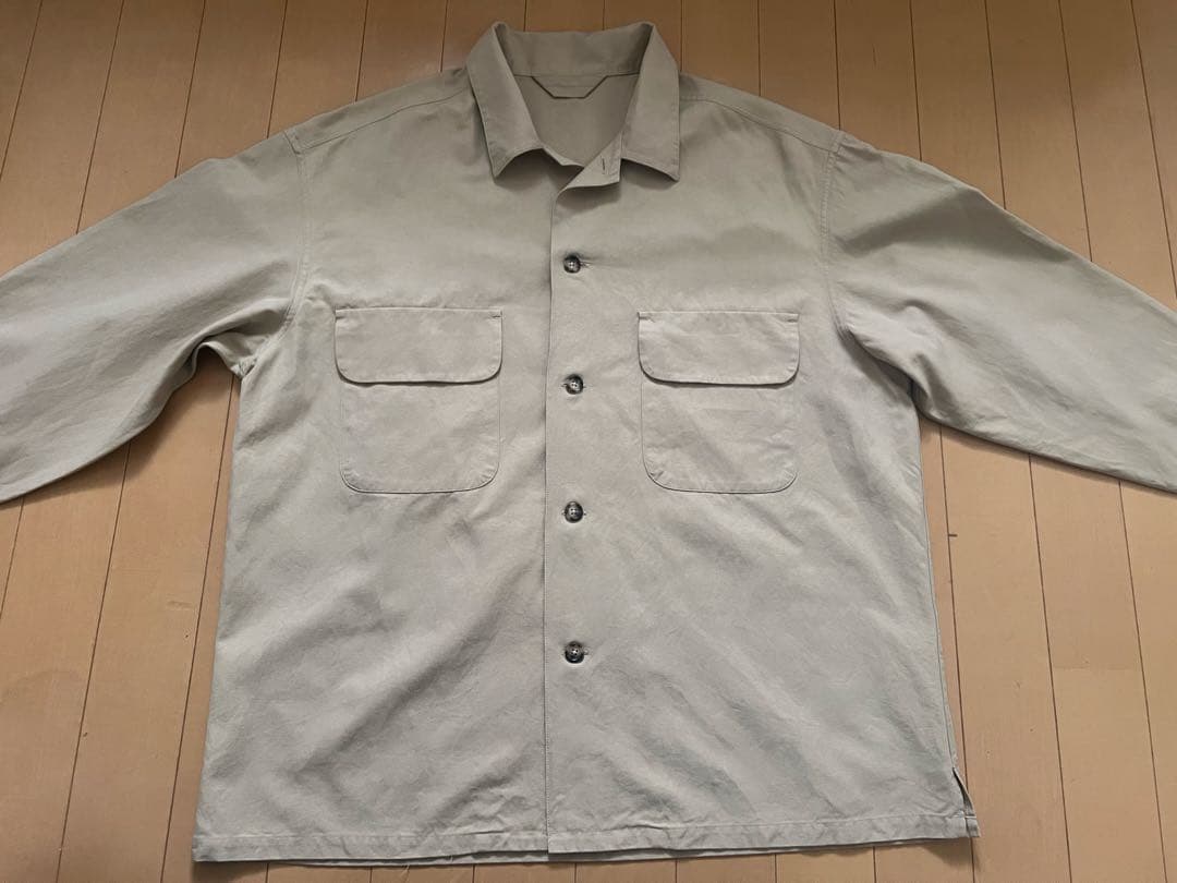 革靴磨き　John Smedley ワークシャツ 2 M ベージュ