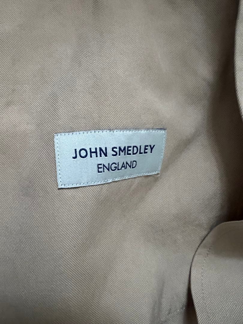 革靴磨き　John Smedley ワークシャツ 2 M ベージュ