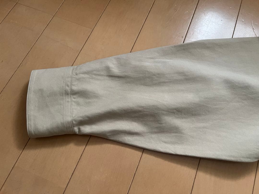 革靴磨き　John Smedley ワークシャツ 2 M ベージュ