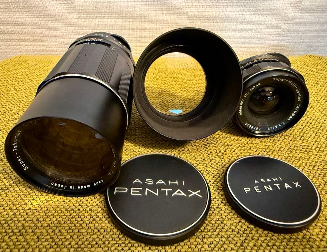 Asahi Takumar 単焦点　レンズ　セット