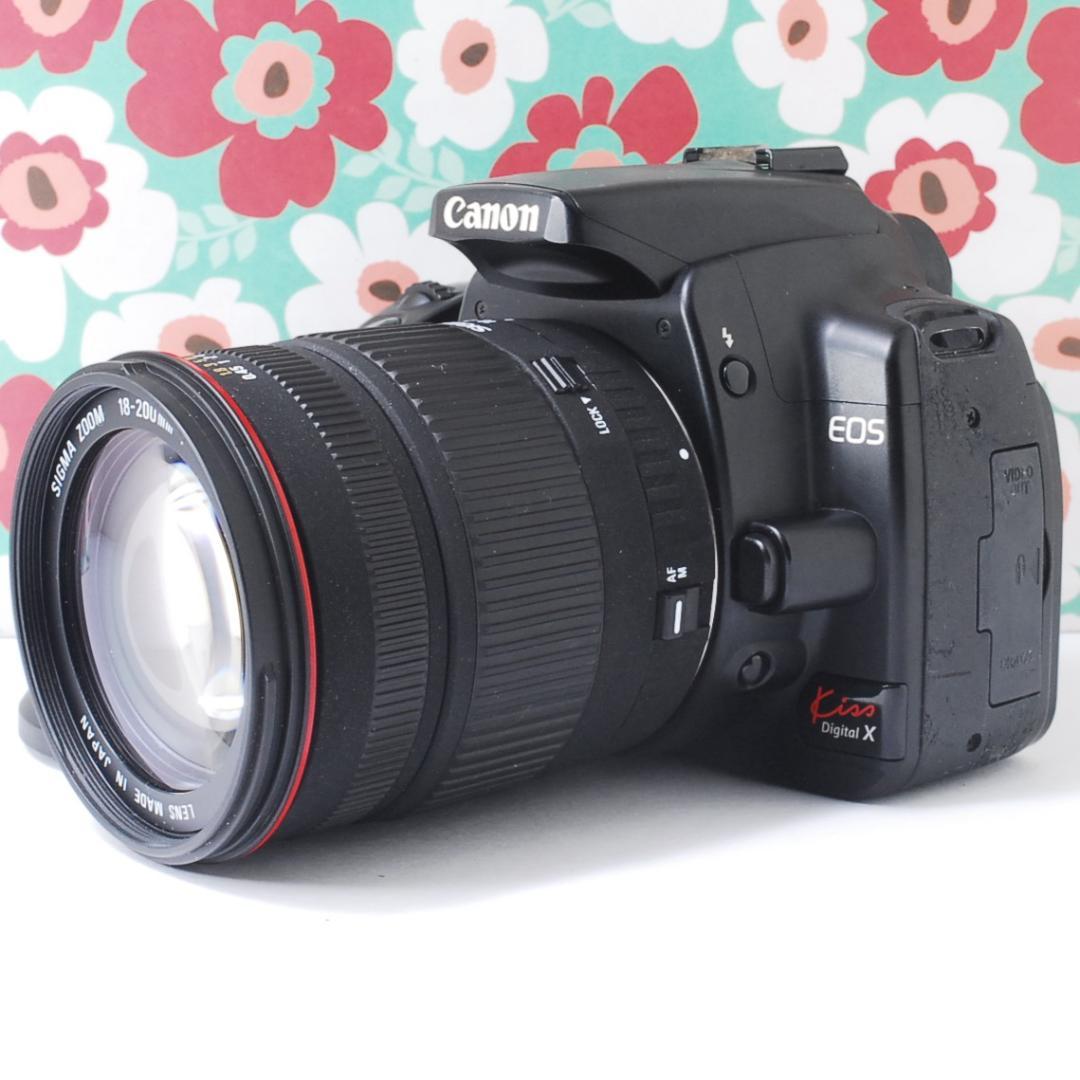 ❤近くも遠くも撮影❤Canon kiss xレンズキット❤スマホに転送❤