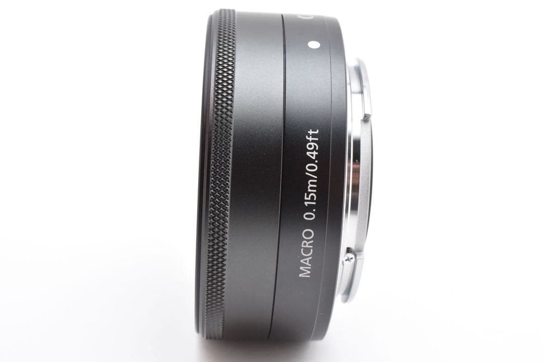【美品】 キヤノン Canon EF-M 22mm F2 STM ブラック