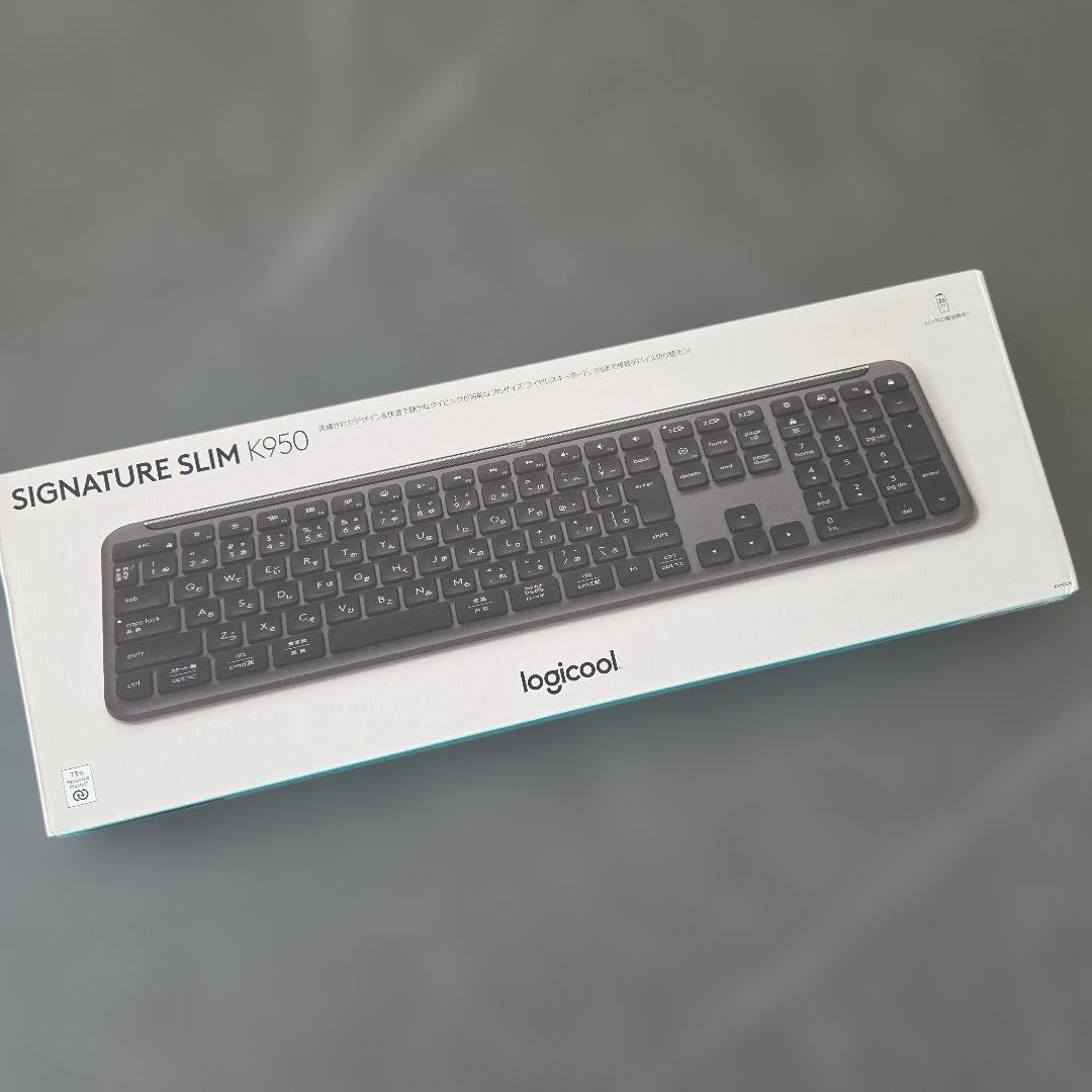 【美品】logicool SIGNATURE SLIM K950
