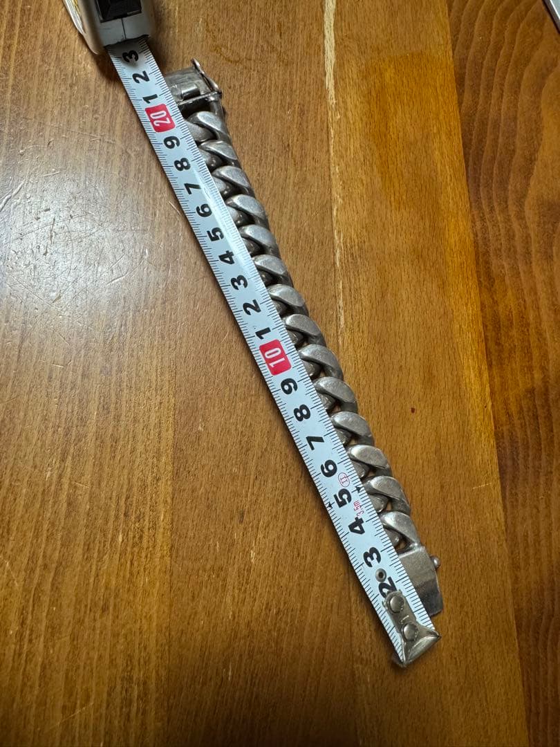 シルバー925ブレスレット極太