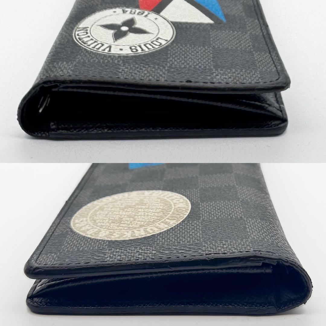 人気✨ルイヴィトン　ポルトフォイユブラザ　NM ダミエグラフィット　LVリーグ