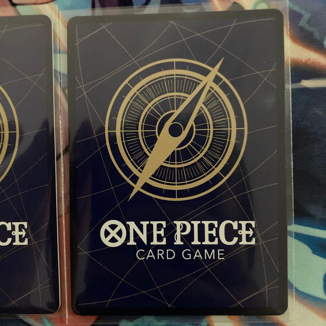 ワンピース カードゲーム 黄ルフィ　黄ボルサリーノセット