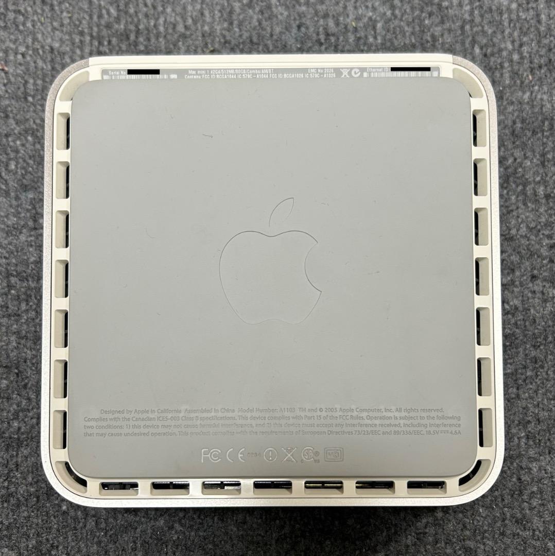 極上初代 Mac mini 2005 original PPC G4 1.42