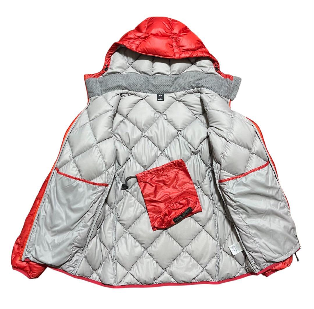 mont-bell モンベル　ライトアルパイン　ダウンパーカ　レッドＬ　レディス