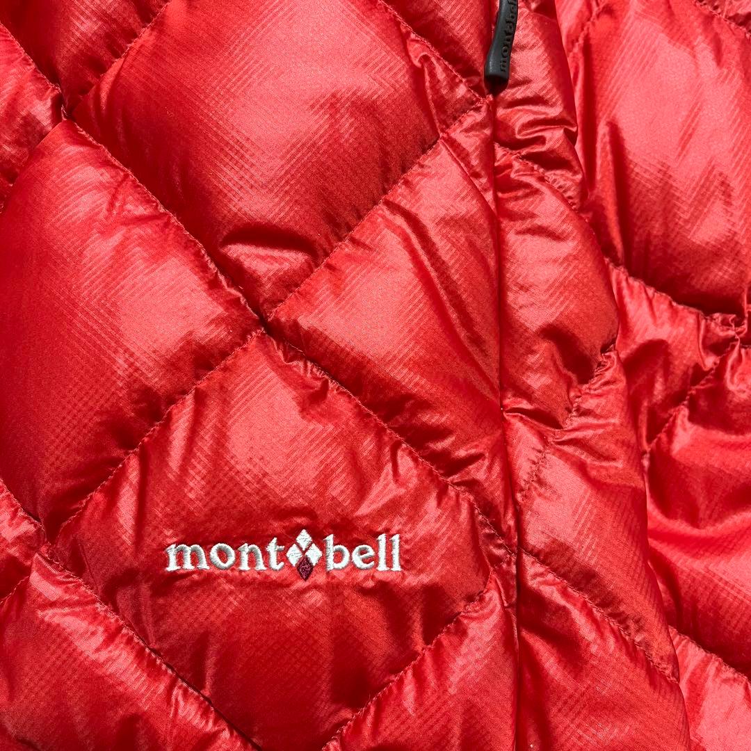 mont-bell モンベル　ライトアルパイン　ダウンパーカ　レッドＬ　レディス