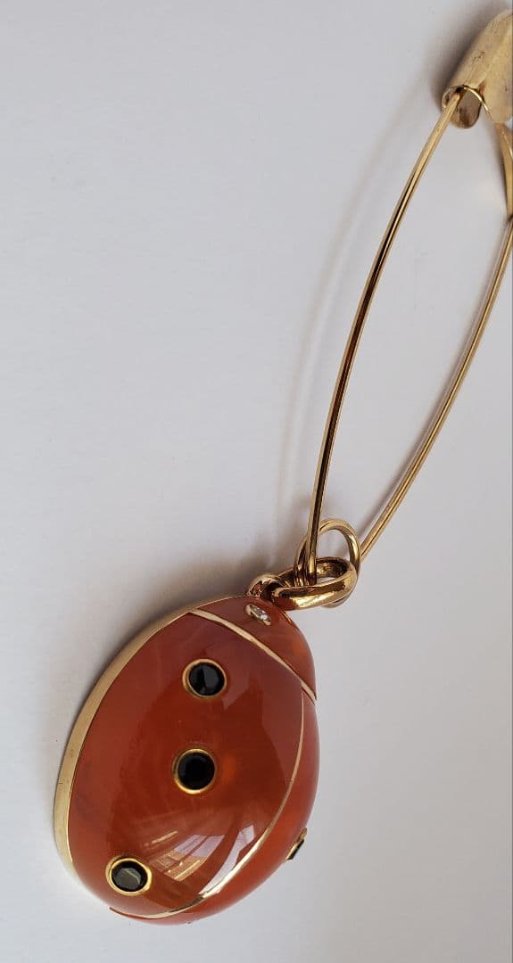 SONIA RYKIEL　ソニアリキエル　パリ　てんとう虫 ブローチ　ジュエリー