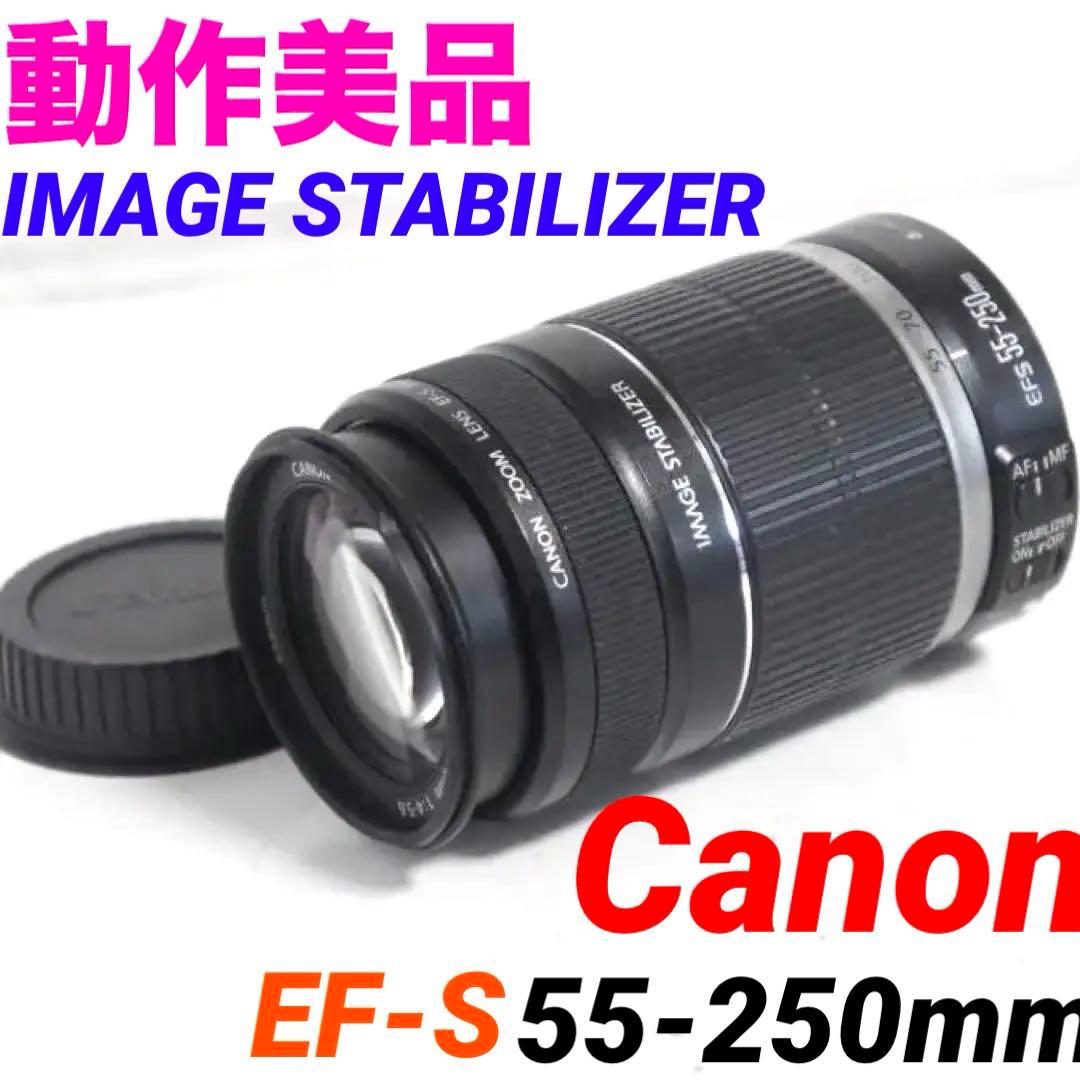 動作美品★Canon EF-S 55-250mm F4-5.6 IS 522