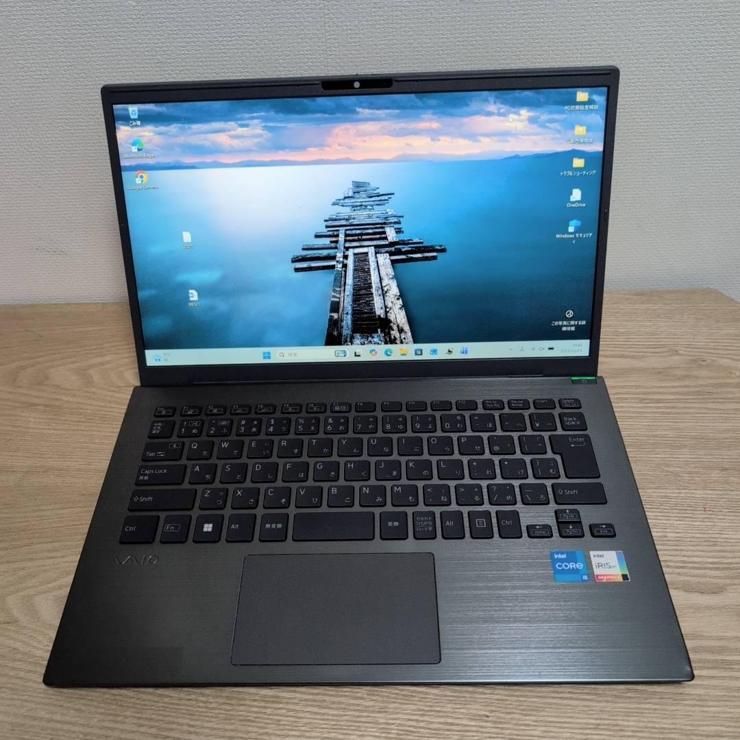 ハイスぺ❗ 13世代 快速モデル i5 VAIO 16G SSD256G 顔認証