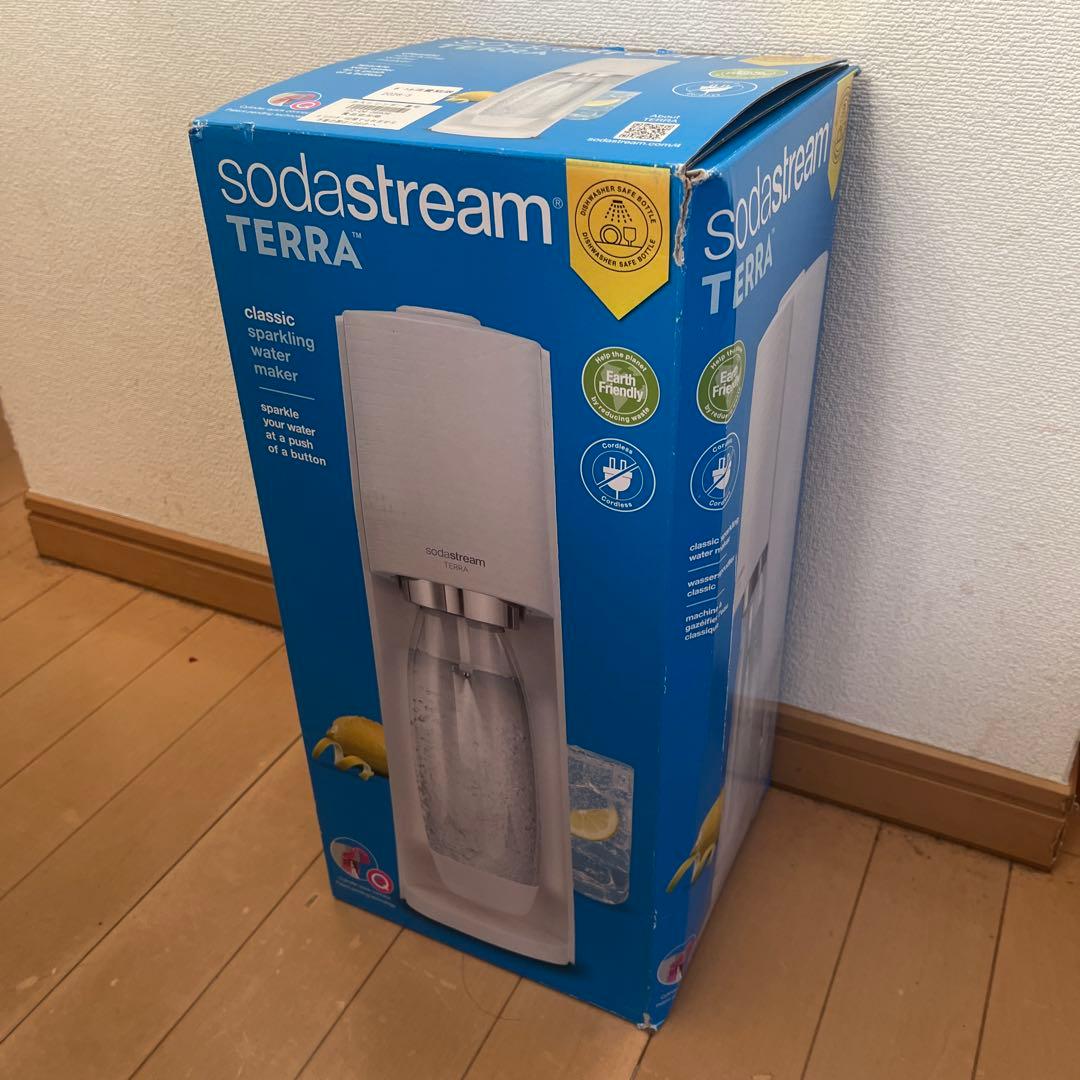 sodastream TERRA 炭酸水メーカー　白色