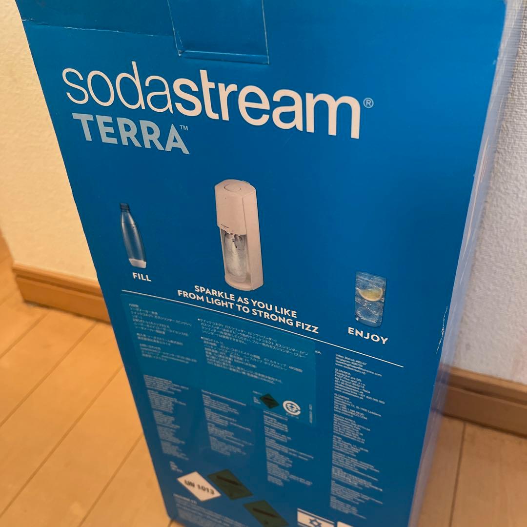 sodastream TERRA 炭酸水メーカー　白色