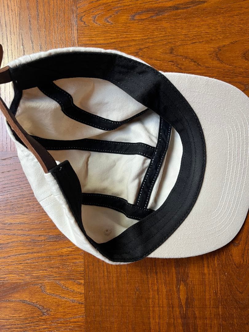 アメリカ製 Supreme キャンプキャップ オフホワイト