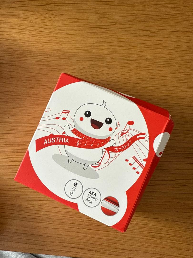 本体のみ　オーストリア　万博　ぬいぐるみ　キーホルダー　アカシロアカ