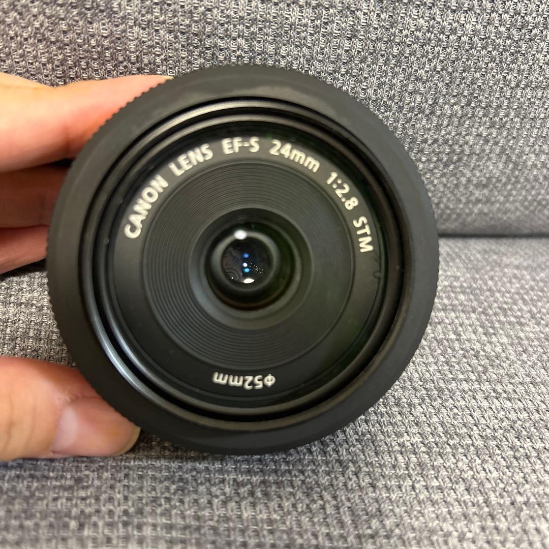かえたろ　Canon EF-S 24mm 単焦点レンズ　ミニーチャーム付き