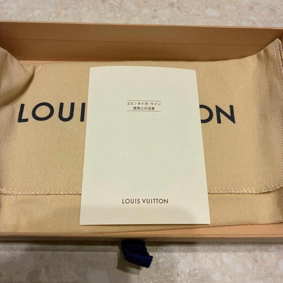 【付属品あり】LOUIS VUITTON エピ ポルトフォイユ・ブラザ ブラック