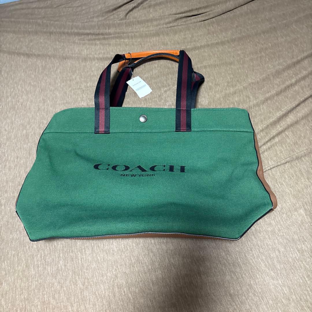 【新品】コーチ　coach トートバッグ　キャンバス　38