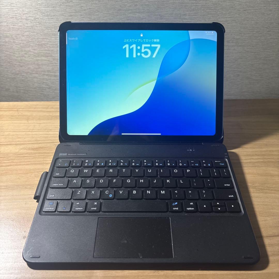 iPad WiFiモデル 64GB ブルー 第10世代 ケース付き