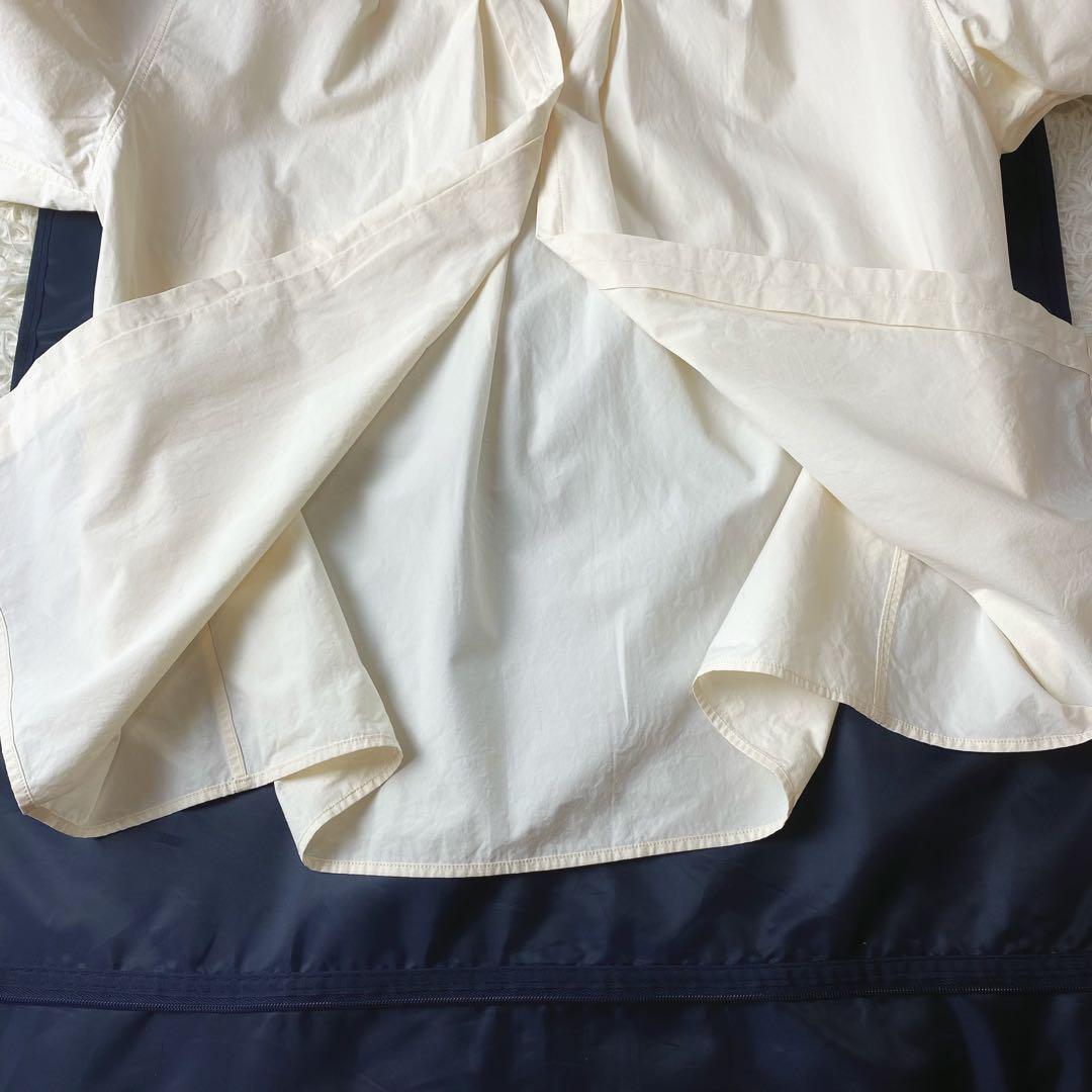 値下げ中 ルメール　1B　バンドカラー　オーバー　タック　シャツ　ブラウス　36