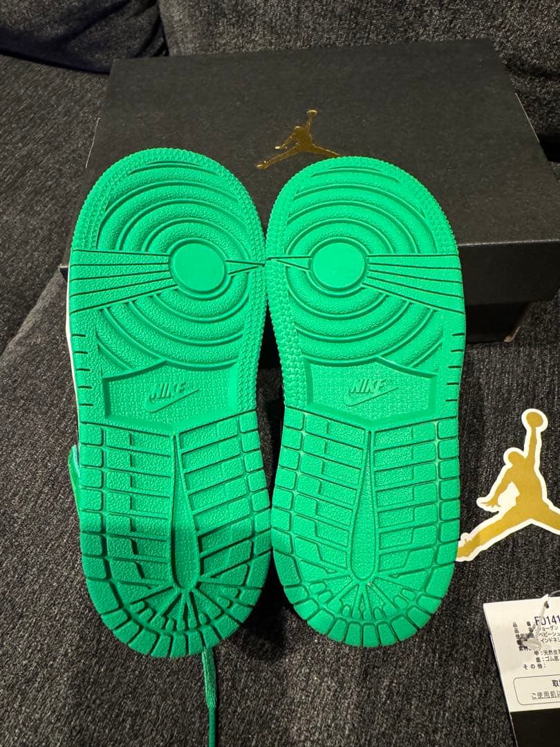 ナイキエアージョーダンCeltics/Black and Lucky Green
