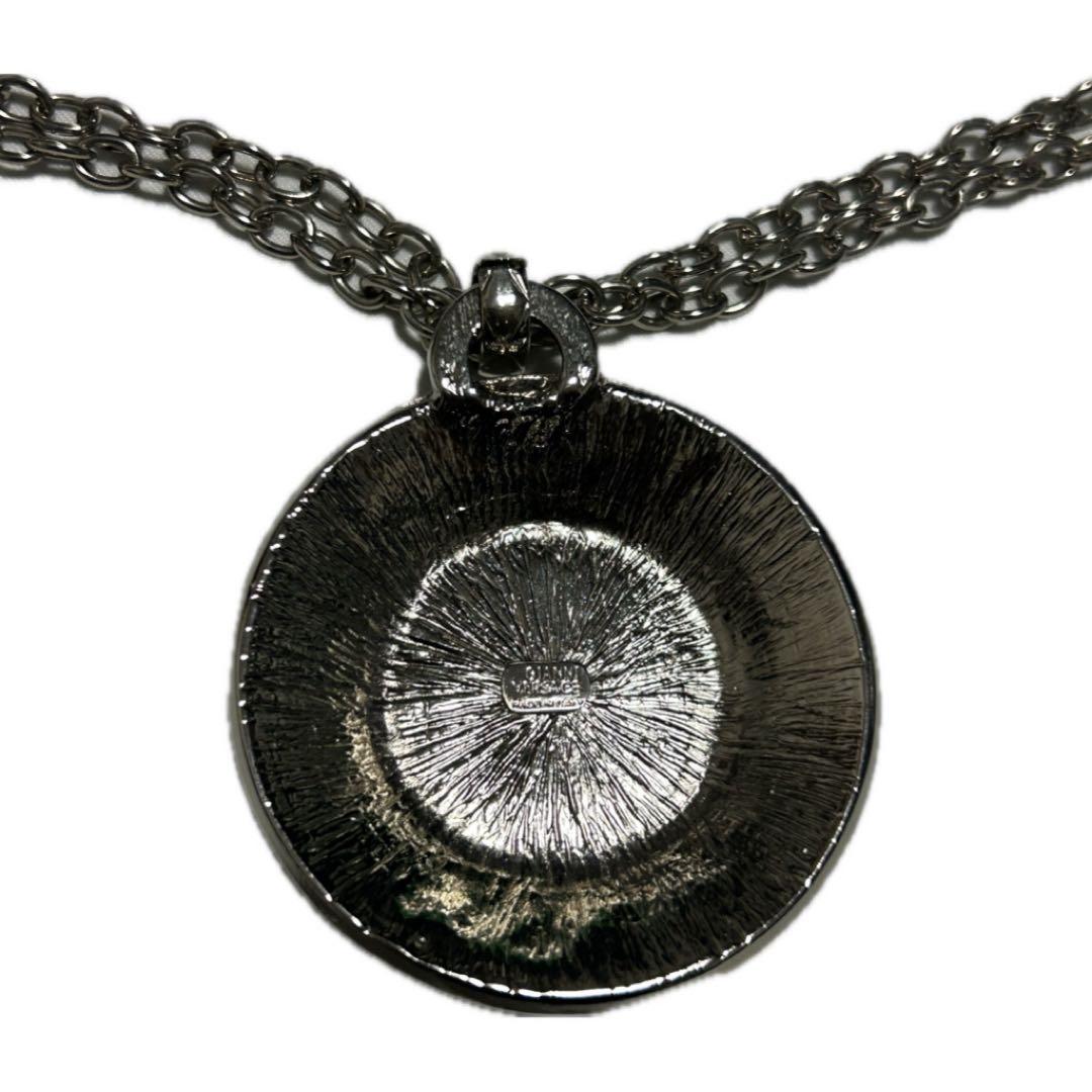 Versace メデューサネックレス　シルバーカラー　イタリア製