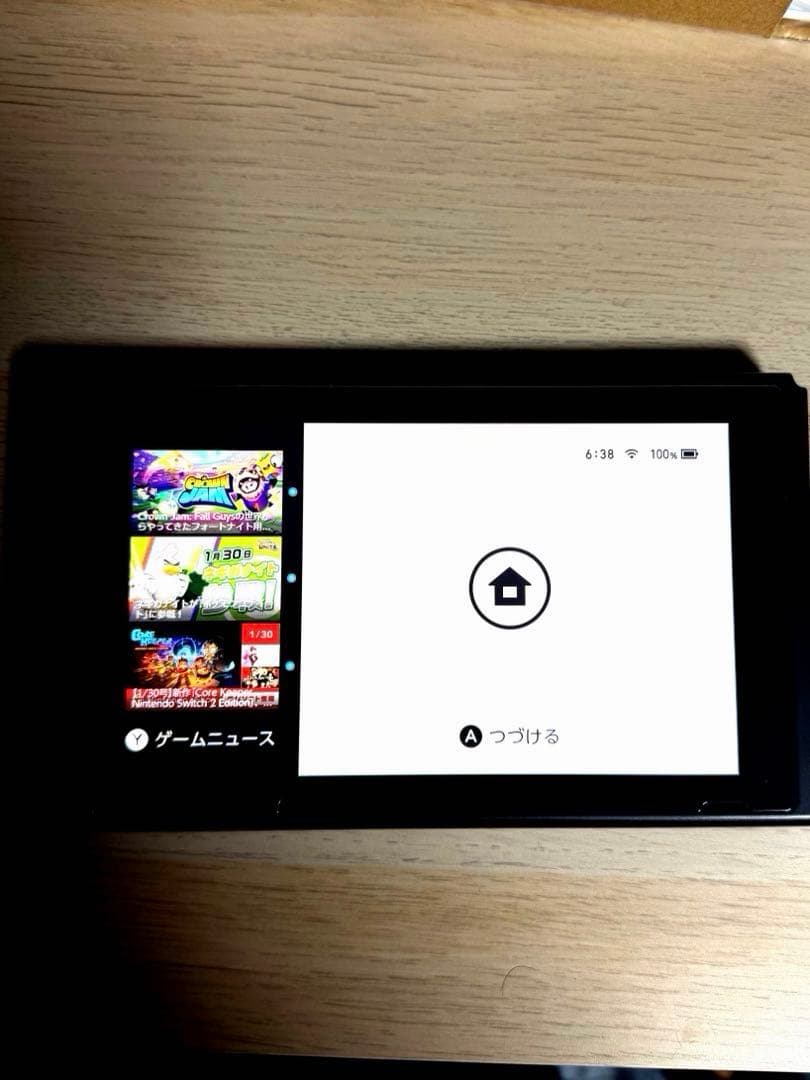 Nintendo Switch 本体 正常動作します
