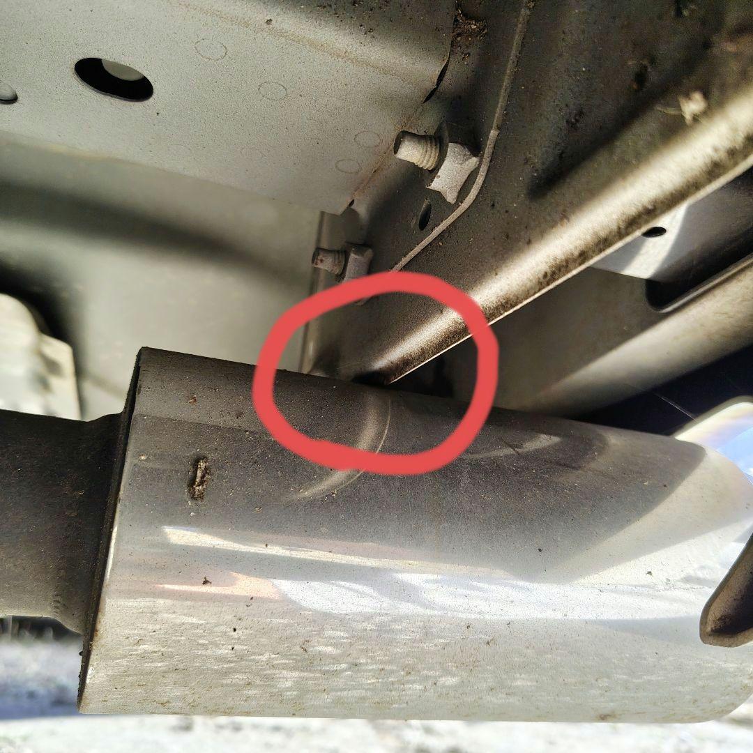 【直接渡し歓迎！】 V37スカイライン 砲弾ストレートマフラー チタンカラー