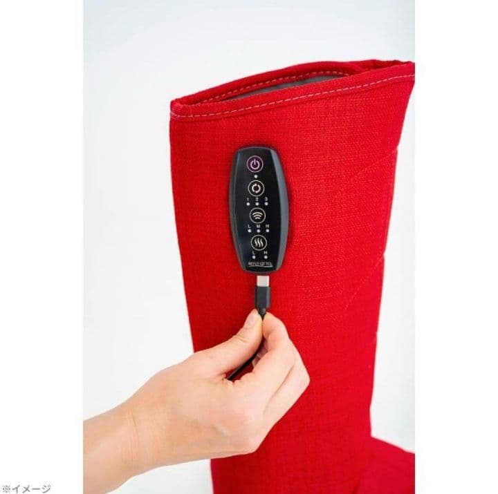 新品未使用✨️リフレキュット　EMSストレッチブーツ　グレー色　マッサージ