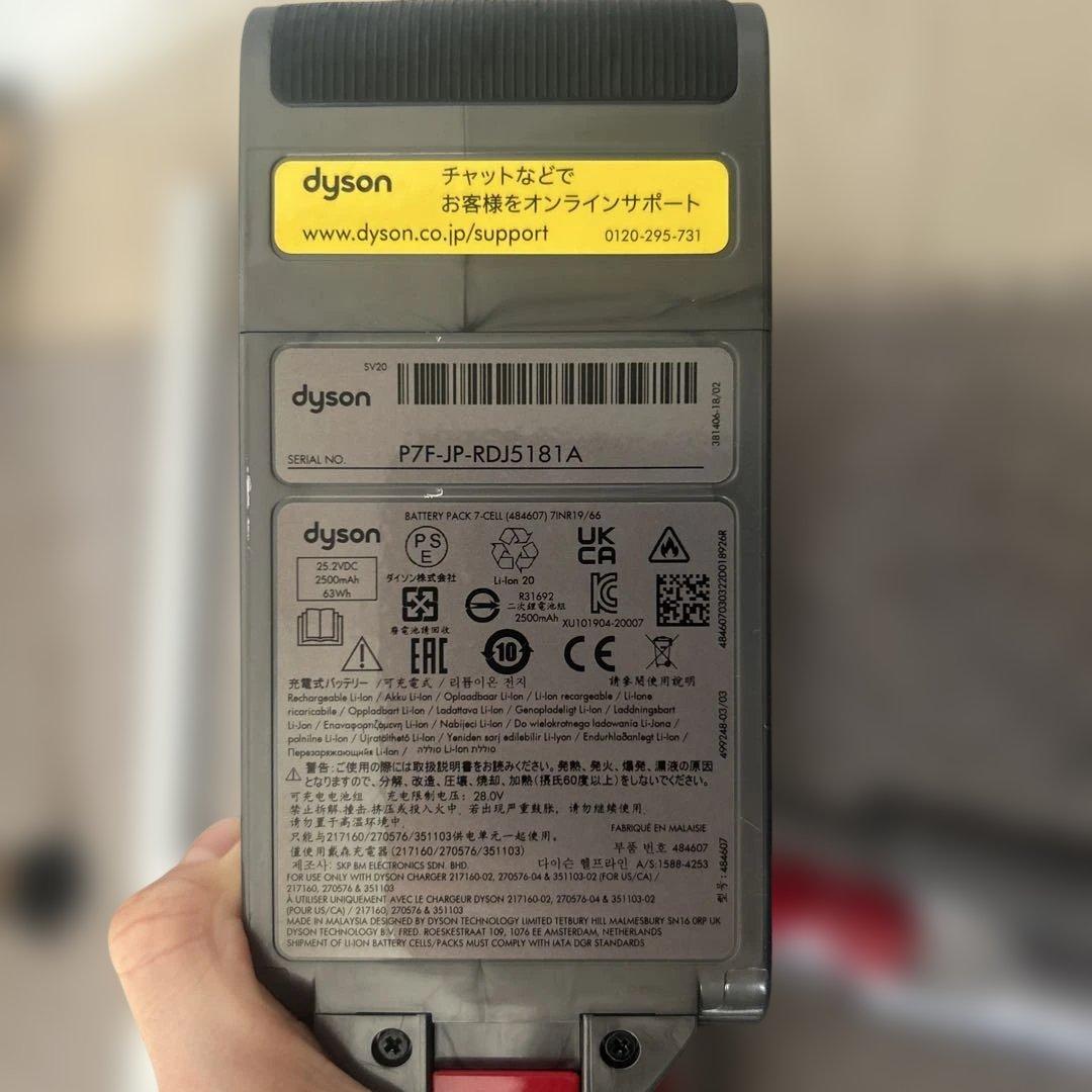 Dyson V12 Detect Slim Fluffy 一式※ジャンク