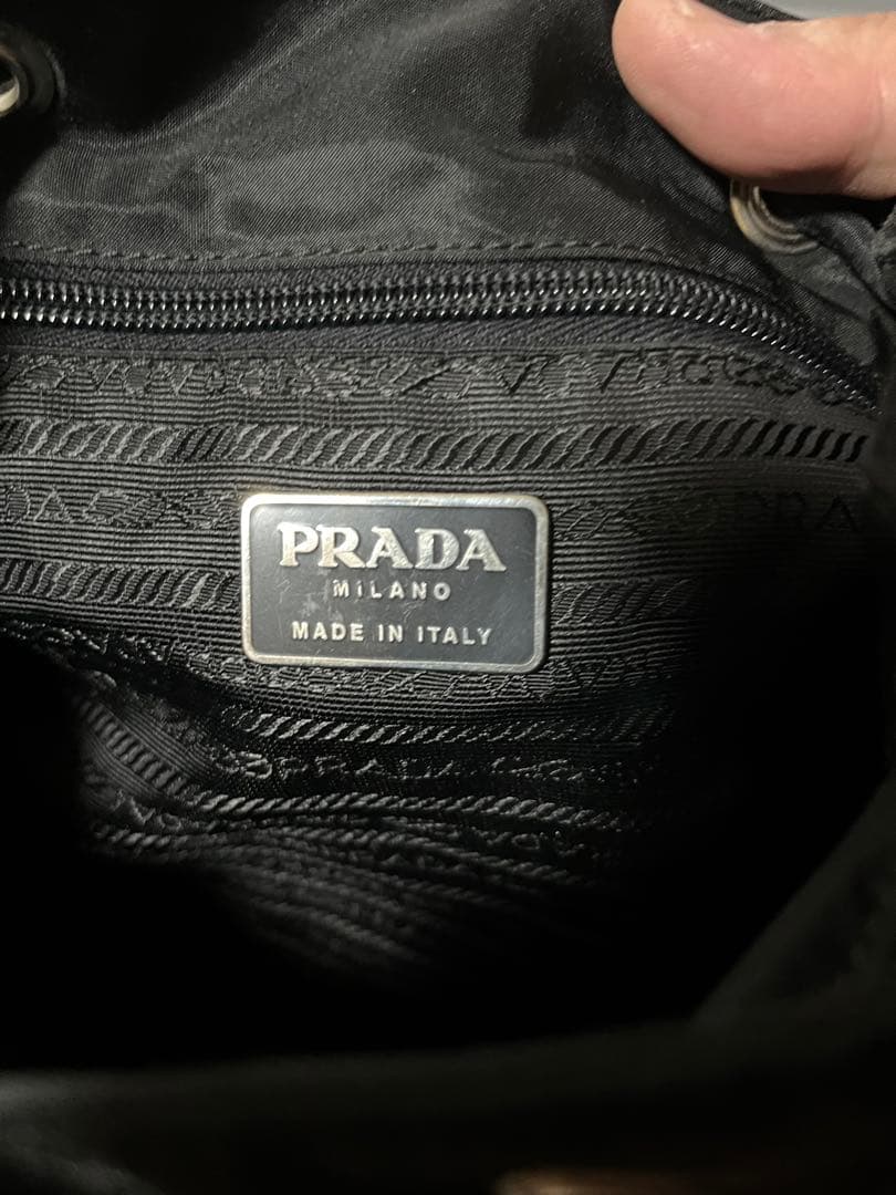 PRADA プラダ　ミニ リュック 希少　ブラック　 バックパック