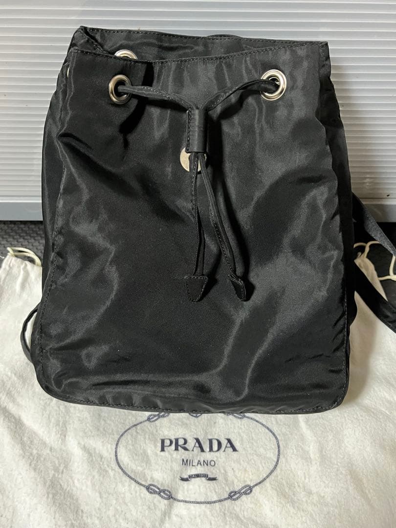 PRADA プラダ　ミニ リュック 希少　ブラック　 バックパック